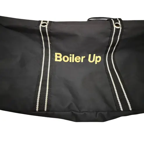 Thirty One Spirit Collection Boiler Up Tote Bag Black EUC Large Reusable