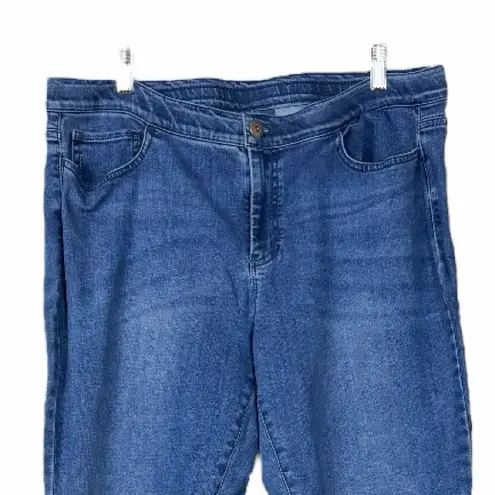 J.Jill Jeans 5 Pocket Legging Medium Wash Mid Rise Women’s Size 16 Tall Blue