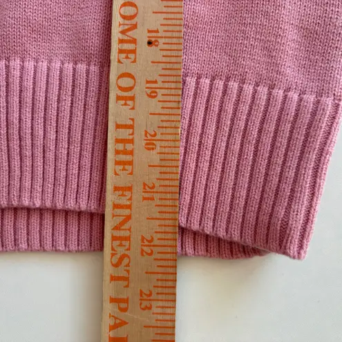 Polo Jeans Co. Ralph Lauren Pink Cotton Knit Turtleneck Sweater L/G Size L