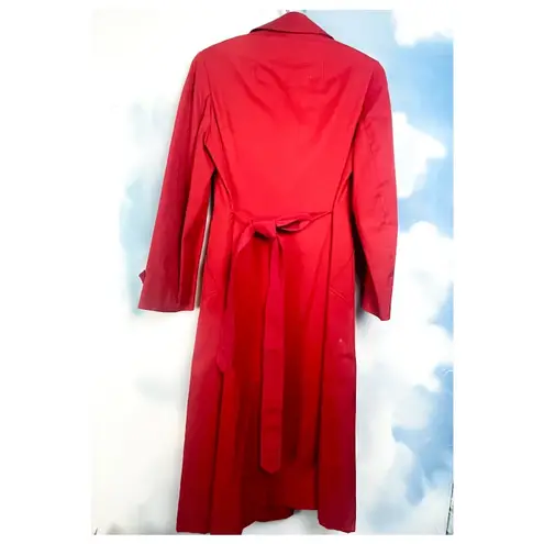 Aquascutum rare vintage Aqua 5 trench coat Red Size M