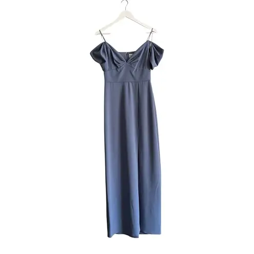 NWT Sachin + Babi Brittany Gown in Slate Blue Size 2 Women’s Sachin & Babi