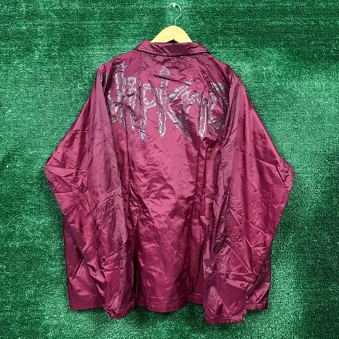 Slipknot Logo Heavy Metal Band Button Up Windbreaker Size XXL - Image 2