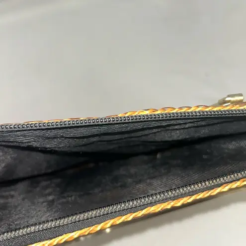 Vintage Rattan Yellow Vintage Handbag Purse Tote