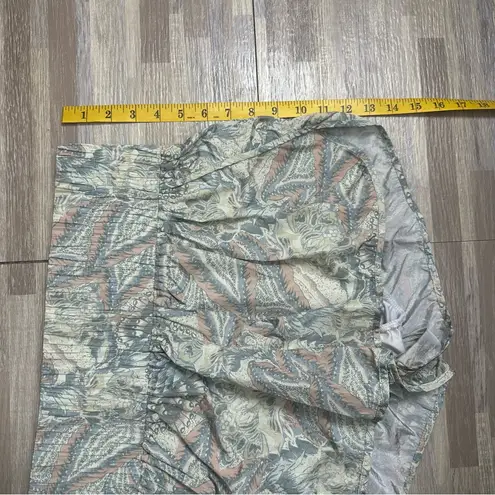 FP Movement by Free People Carpe Diem High Waist Shorts Size Large Green