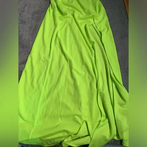 Showpo evils strappy maxi dress with low back green NWT 4