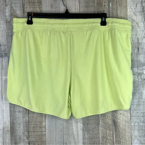 Athletic Works  XXXL(22) Stretch Drawstring Waistband Front Pockets Lime …