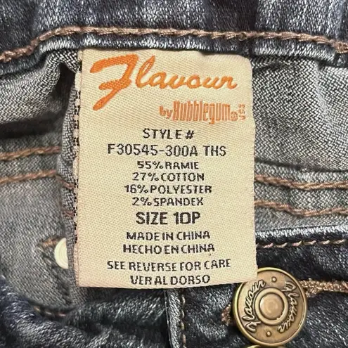 Bubblegum Women’s Mid-Rise Denim Jean Capris