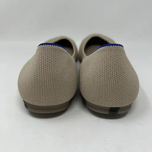 Rothy's Rothy’s‎ The Flat Round Toe Ecru Beige Slip On Knit Flats Shoes Women’s Size 12 thumbnail 9