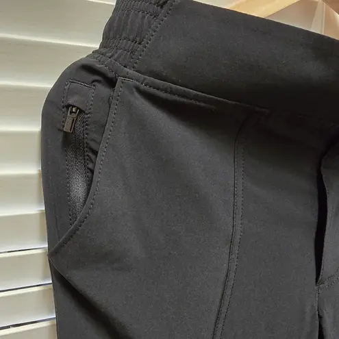 Athleta  Chelsea Wide Leg High Rise Cargo Pocket Pants in Black Size 00