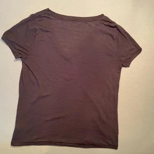 Urban Outfitters  V neck, short sleeve,‎ Black Tee, size small