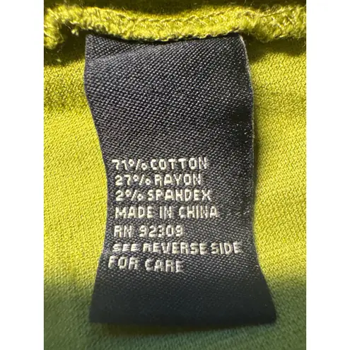 DQ2 Women's Green Corduroy Stretch Flare Pants Size 16T