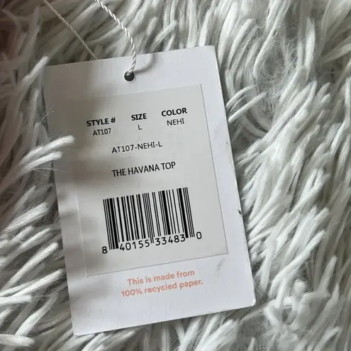 ANDIE  Women’s Havana top in Red/Nehi size Large