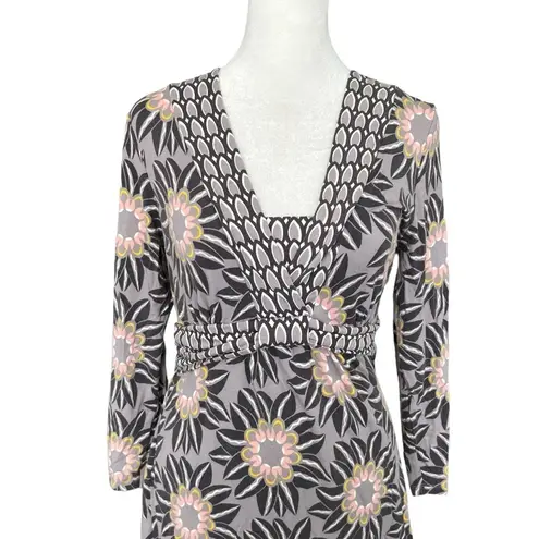 BODEN Printed Mini Bodycon Dress Purple Size 8