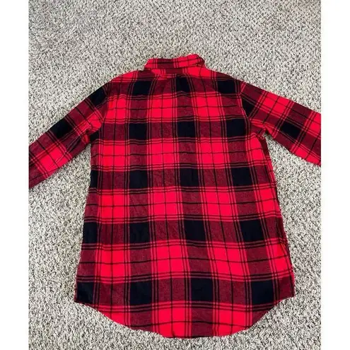 Sonoma  women's red/black flannel‎ size XL - Image 8
