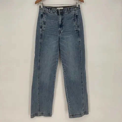 Habitual Denim Jeans Women's Size 4/27 Light Wash High Rise Straight Leg