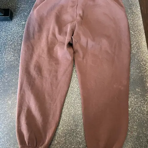 Nuuds Classic Sweatpant Joggers in Brown Coffee size XXL