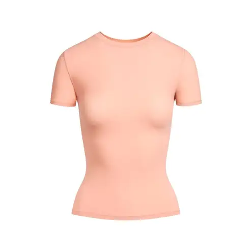 SKIMS  Fits Everybody T-Shirt in Desert Clay, Size Large