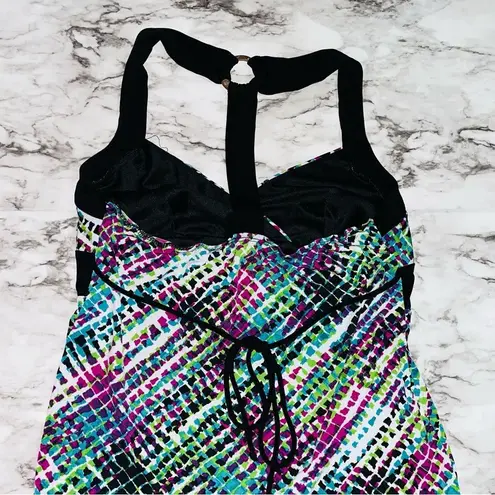 A Byer A. Byer | Halter Sleeveless Top Waist Tie | Black/Green/Blue/Pink | Womens | M