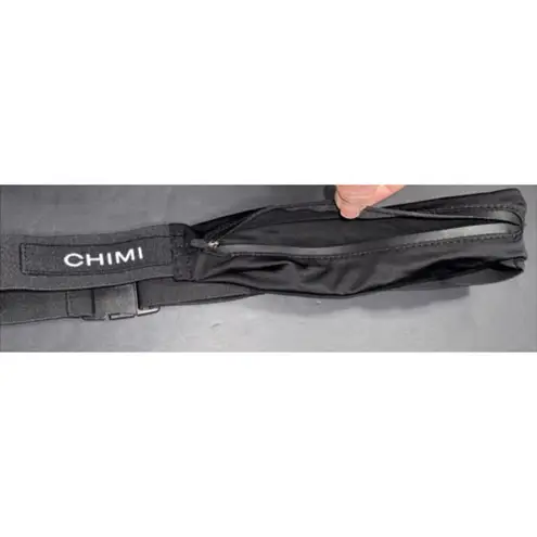 Chimi Belt Sunglasses Case Belt Crossbody Waist Black Minimalist Athleisure Bag