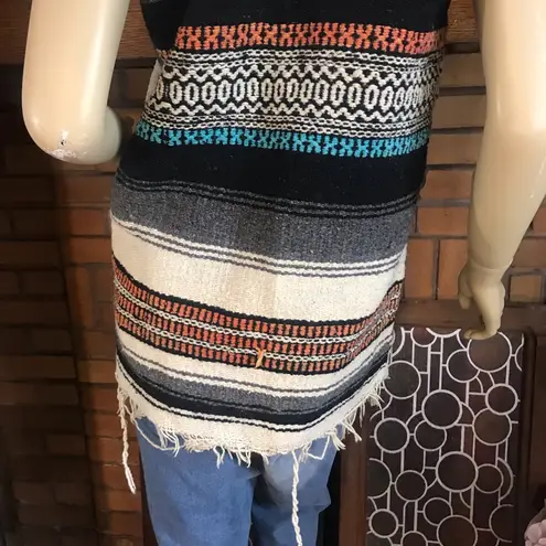 VINTAGE HANDMADE BAJA VEST MULTI