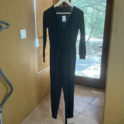 Alfani NWT Intimates Women's Long Sleeve Tie Waist Sleep Jumpsuit Size XS