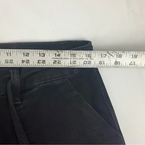 Judy Blue women's size 14 W Denim Joggers Black Relaxed Fit jeans