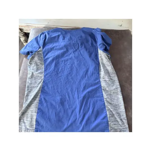 Scrub Top Buttersoft Blue L Size L