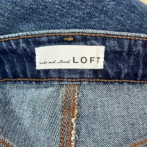 Loft  Curvy 90’s Straight Jean Size 28 Tall