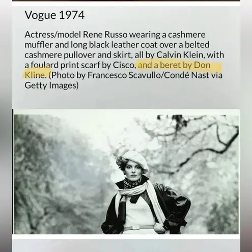 Collectors hat Bonwit Teller by famous designer Don Kline luxury store The Met Black