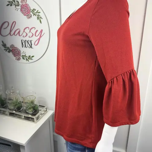 Cute Womens Sweater Size M Orange Size M