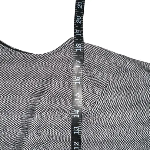 MM.LaFleur Masha 3.0 Jacquard Virgin Wool Blend Knee Length Gray Dress 8