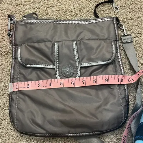 Kipling  Gidget Crossbody Bag Grey Nylon Utility