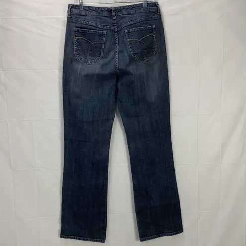 Chico's Chico’s Platinum Straight Leg Dark Wash Quartz Jeans Size 2 Tall (12)