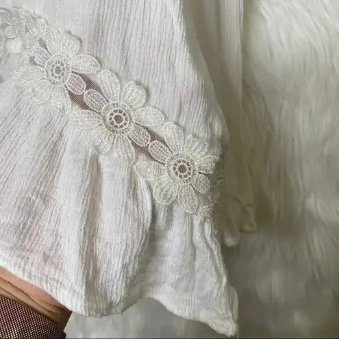 Altar'd State ALTAR’D STATE Crop Top Bell Sleeve‎ Boho Festival Top