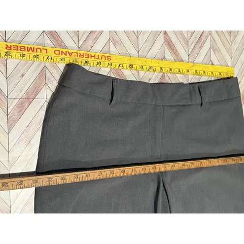 Zac & Rachel Dark Grey Trousers 16 Women’s Pants Dress Straight Leg Beige Work