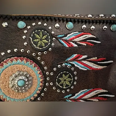 Western Dreamcatcher Feather Purse