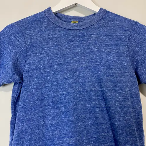 Alternative Apparel Earth Women’s Basic Short Sleeve Tee Shirt Heather Blue XS