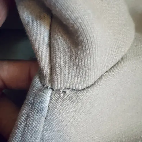 MELLODAY Gray Floral Ruched Sleeve Sweatshirt