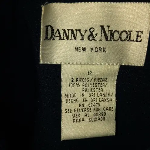 Danny & Nicole 12 Black White Classic Jacket