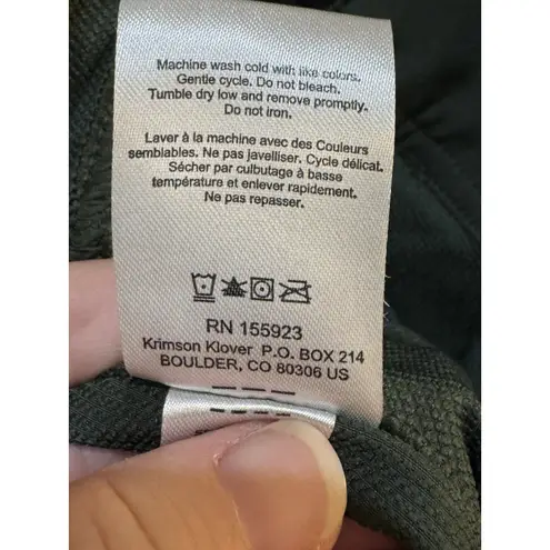 Krimson Klover Rory Shorts 7" Green Outdoor Walking Work Wear Womens Large