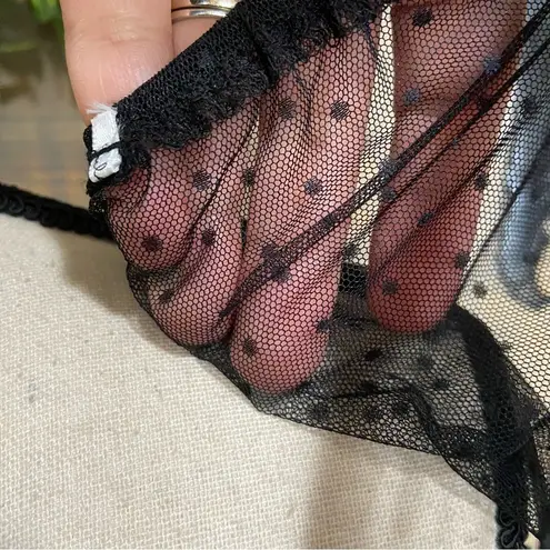 Lulus Romantic Black Tiered Tulle Maxi Dress | Size Small NWT (Tag Cut)