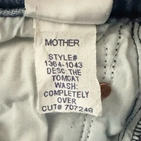 MOTHER Denim The Tomcat Jeans in Completely Over Size 26 Blue