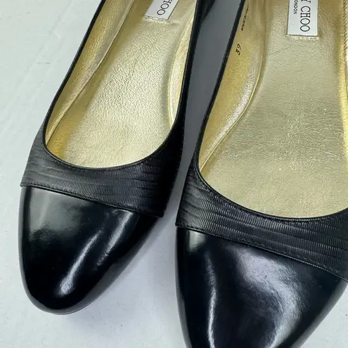 Manolo Blahnik Stiletto Heels Classic Black Suede Size 39.