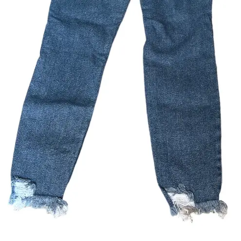 KanCan Distressed High Waist Slim Jeans Blue Size 11/29