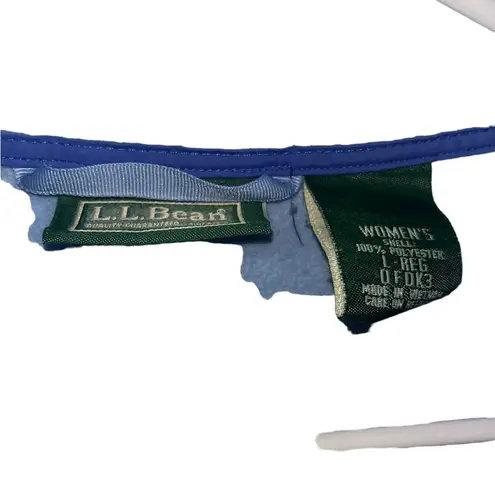 LL bean fleece full zip jacket Blue Size L