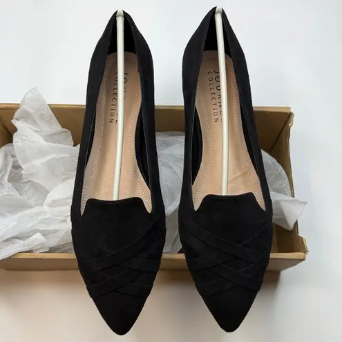 Journee Collection Women's Mindee Pointed Toe Flats- Size 10