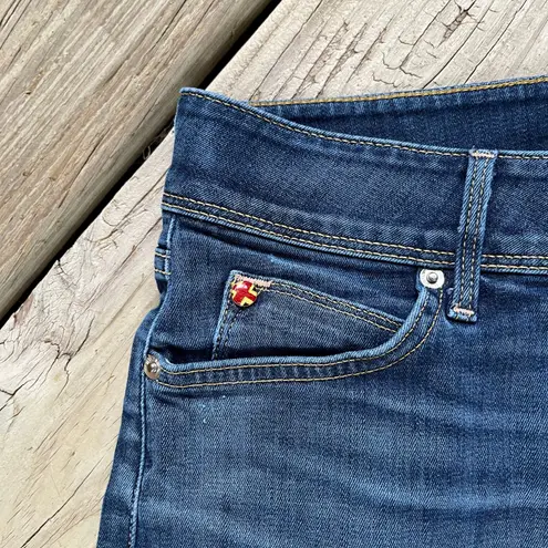 Hudson Women's Croxley Mid-Thigh Short Medium Wash Size 26