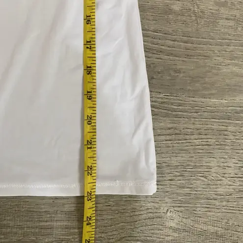 Vanity Fair CAMISOLE SILKY NYLON & LACE TRIM TOP SIZE L