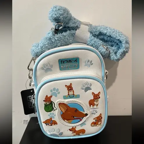 Her Universe Cowboy Bebop Ein Allover Print Crossbody Bag