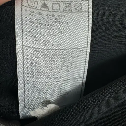 Nike  Dri-Fit Black Boot Cut Mid Rise Pull On Stretchy Athletic Leggings Size M